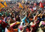 Индийската полиция забрани протестите в центъра на Делхи