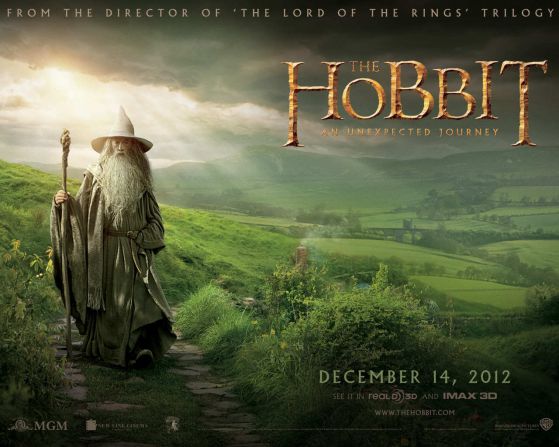 "Хобит" - най-гледаният филм в края на 2012-а
