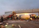 Самолет Ту-204 падна на руско летище. Снимка: gazeta.ru