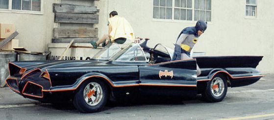 Батмобилът, използван в сериала за Батман от 1966 г. Снимка: imcdb.org