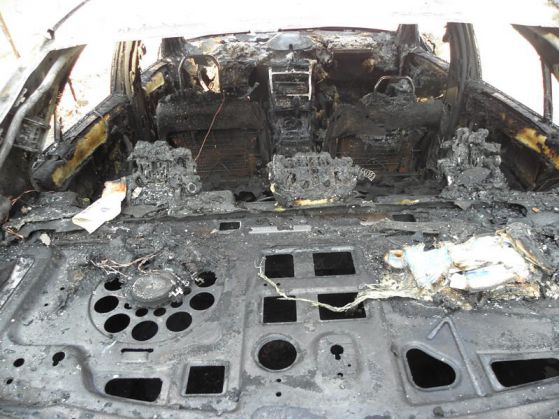 Автомобил запален в Стара Загора