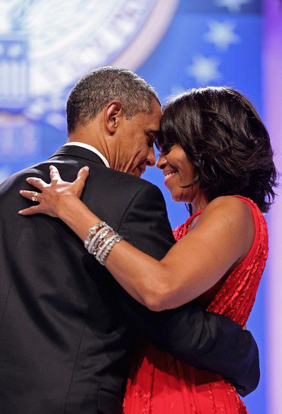 Обама отпразнува втория си мандат (снимки)