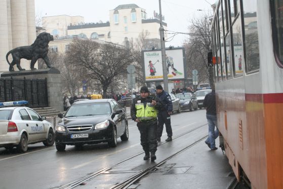 Златко Баретата бе прострелян на входа на Съдебната палата в София. Снимка: Сергей Антонов