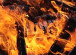 Пожар в Стара Загора, пламна борова гора