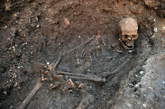 Учени откриха скелета на английския крал Ричард III. Снимка: ЕПА