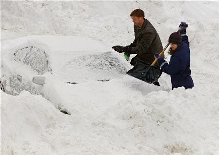 Снежна буря остави хиляди канадци без ток, Снимка: Reuters