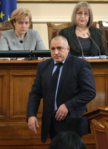 Бойко Борисов напуска парламента, след като е обявил, че подава оставка. Снимка: БГНЕС