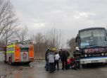 22 пострадаха в катастрофа с автобус край Русе (снимки)