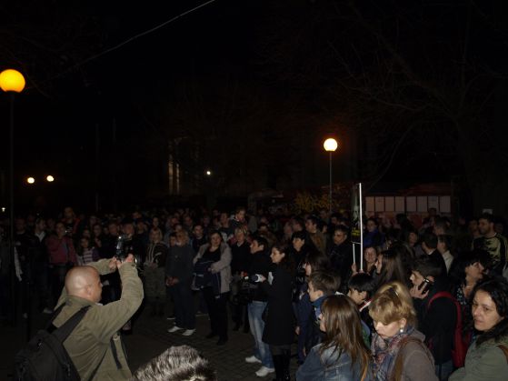 Протестът в Пловдив в подкрепа на Христо Данев. Снимки OFFNews