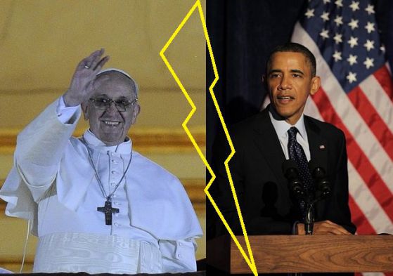 Папата не успя да победи Обама в twitter. Снимки БГНЕС