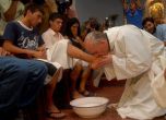 Папа Франциск ще умие краката на затворници. Снимка: Уикипедия