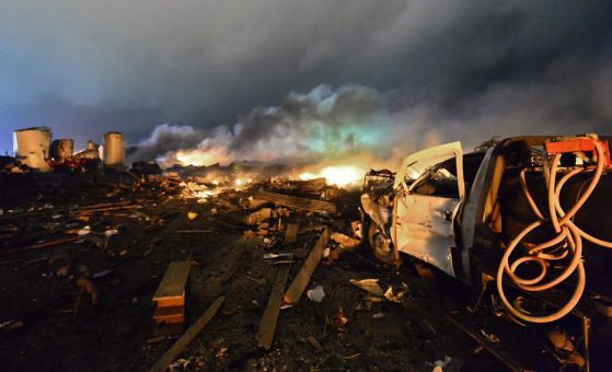 Експлозия в завод за торове в Тексас, Снимка: БГНЕС