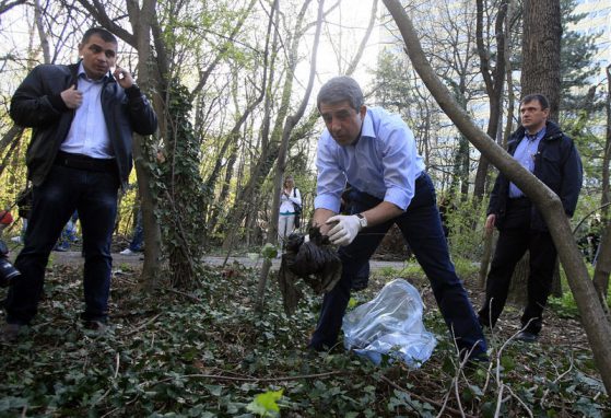 Президентът се включи в кампанията. Снимка: БГНЕС