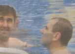 Веселин Маринов и Цветан Цветанов заедно на басейн във Велинград.
