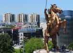 Паметник на Александър Македонски в Скопие. Снимка: БГНЕС, архив