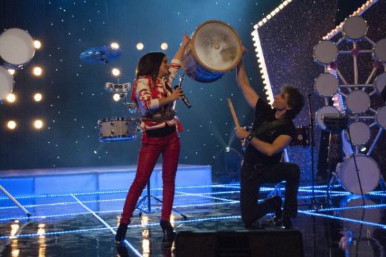 Елица и Стунджи на сцената на Евровизия Снимка: Eurovision.tv