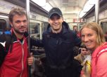 Гришо пътува с метро за "Ролан Гарос"