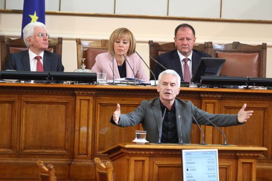Волен Сидеров в парламента. Снимка: БГНЕС
