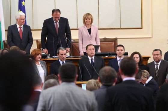 Новото правителство положи клетва в парламента. Снимка: БГНЕС
