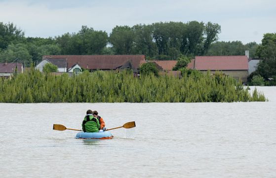 Наводнение, Чехия Снимка: EPA/БГНЕС