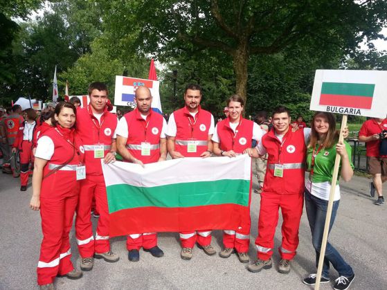 Българският отбор на Европейско първенство по Първа помощ - FACE