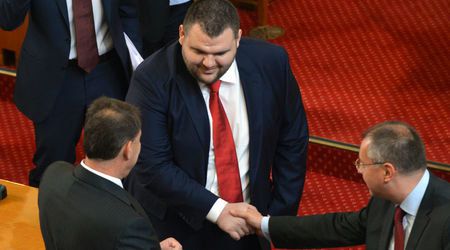 Делян Пеевски в парламента в началото на мандата..