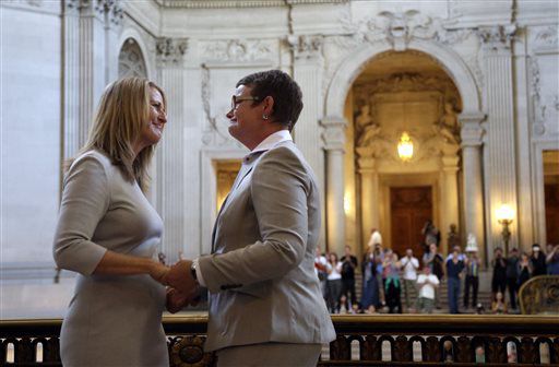 Щатът Калифорния възроди гей браковете