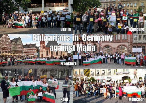 Протести на българи, живеещи в Германия.