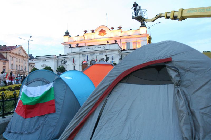 Протестът: ден 28  Снимка: Сергей Антонов