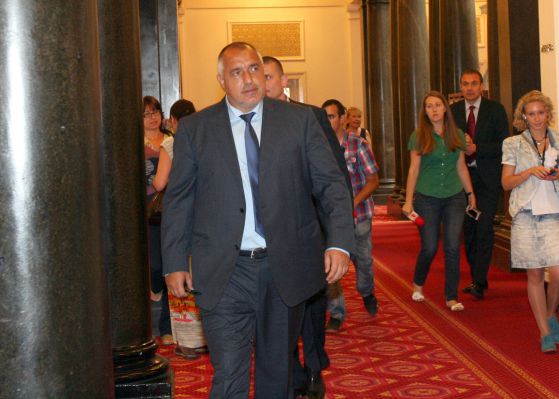 Бойко Борисов в парламента на 25 юли, Снимка: Сергей Антонов