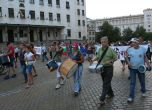 Протест срещу правителството на Пламен Орешарски, ден 73. Снимка: Сергей Антонов