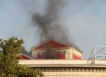 Пожар в Драматичния театър в Пловдив. Снимки: Plovdiv24.bg