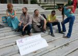 Протест срещу проекта "Южен поток" във Варненско