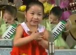 Хорът на севернокорейските деца: Умри, проклета Америка! (видео)
