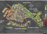 Учени направиха карта, показваща колко бързо потъва Венеция