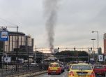 Пожар пламна в сграда в центъра на София (обновена+снимки)