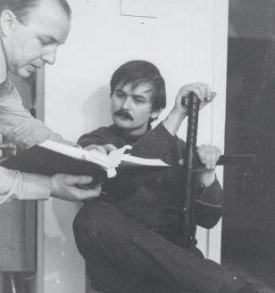 Цветан Марангозов като режисьор в Мюнхен, 1968 г.