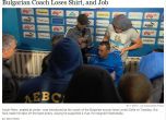 Световните медии ожалиха "голия треньор" на "Левски" 
