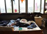 Спалните на бежанците.  Снимка: БХК 