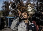 Музикална студентска блокада на бул. "Мадрид" в Деня на народните будители