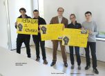 БГ студенти в Дюселдорф и германски професор в подкрепа на студентския протест у нас
