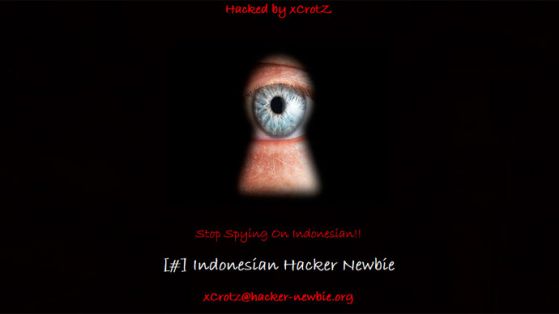 "Анонимните" в Индонезия хакнаха над 200 австралийски сайта