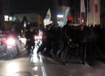 Полицията изблъсква студентите, за да направи път на мерцедеса на Станишев