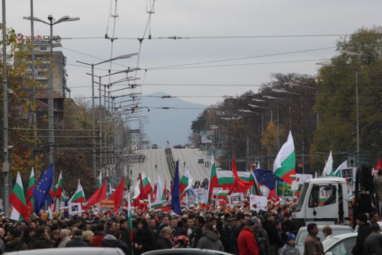 Митинг в подкрепа на Орешарски   Снимки: Сергей Антонов