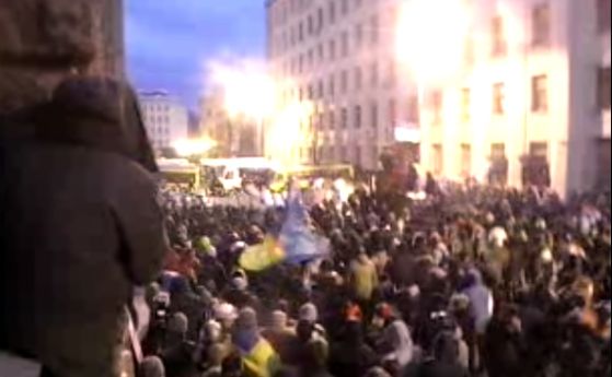 Протест в Киев