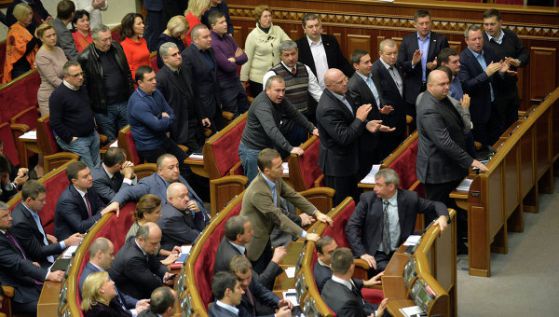 Заседание на украинския парламент, Снимка: AFP