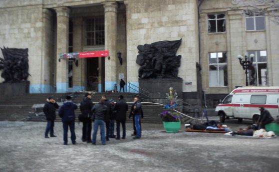 Взрив на гарата във Волгоград уби 16 души (видео)