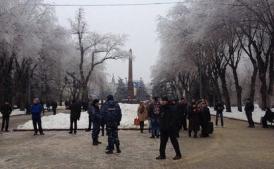 Руската полиция разгони мирна демонстрация във Волгоград