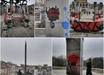 Отново изрисуваха с графити паметника на Асеневци във Велико Търново