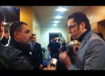 Депутатът от Атака Димитър Димов нахлу в НТВ да иска сметка от Виктор Стоянов, който гостуваше в предаването на Милен Цветков.